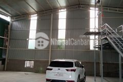 Cho thuê kho xưởng 450m² tại hải bối, đông anh điện 3 pha, nước sạch.