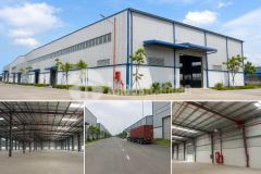 Cho thuê kho nhà xưởng 2000m² trong kcn hòa cầm đầy đủ tiện ích giá chỉ 70km²