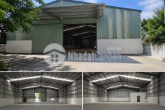 Cho thuê nhà kho 370m² tại phước lý sẵn điện, giá tốt chỉ 18 triệutháng