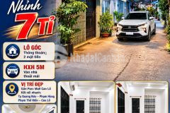Nhà 3 tầng, mặt tiền tùng thiện vương, 39m², view sông công viên, 5,5 tỉ