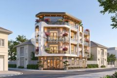 Siêu phẩm căn góc 4 tầng 2 mặt tiền kdc hồng loan, tp. cần thơ sở hữu vị trí nổi bật ngay góc