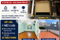 Mặt tiền kinh doanh, ngang 5.1x 26m, 3 tầng, ngay âu dương lân tạ quang bửu. 21.5 tỉ