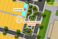 Lô đất vsip, có 500m2 diện tích cây xanh bên cạnh, thoáng mát vô cùng, giá chỉ 1,25 tỷ
