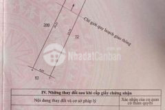 Bán đất mặt tiền ql57b, long hòa, bình đại 5 x 30, giá 1,3 tỷ.