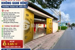 Nhà góc 2 mặt tiền trảng dài không gian rộng thuận tiện kinh doanh