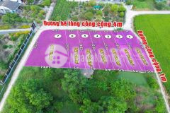 Bán đất thổ cư 5x25 mt bê tông 4m dân cư đông đúc tiện ích xung quanh thuận tiện gần 2 cụm kcn