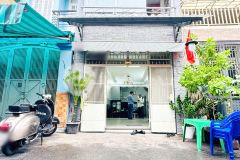 Nhà 1 lầu hẻm xe hơi đường âu dương lân gần cầu chữ y q8