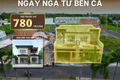 02 biệt thự hiện đại xây mới ngay ngã tư bến cá