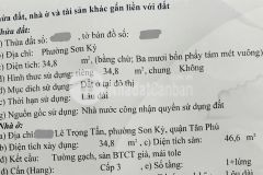 Sát đh công thương hẻm 5m thông nhà 2 tầng 4,3 tỷ