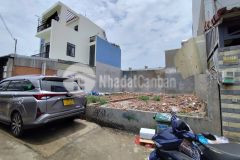 Bán lô đất bà diểm, 6m ngang, hẻm 6m gần chợ đầu mối hóc môn, giá bán 4,1 tỷ