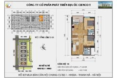 Bán gấp căn 2 ngủ 72m² hh03f khu 6 tòa mới, view đẹp nhất thanh hà