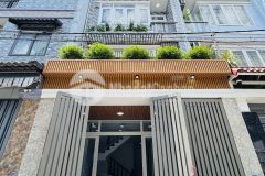 Nhà mới đẹp gara ô tô 4 lầu 52m² lê quang hoà, thới an 5,95 tỷ