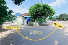 Lô 440m2 cách quốc lộ 14b chỉ 200m giá nhỉnh 1,1x tỷ