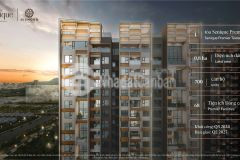 3pn nhỏ layout vuông vức, ban công nối dài the senique giá chỉ 5,5 tỷ