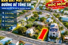 Bán lô đất đường nguyễn thị thử, hẻm thông 5m, kt 5x17m, xã xts, tp.hcm. giá 3,55 tỷ