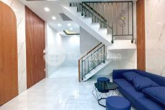 Nhà mới xây 3 tầng bờ bao tân thắng kề aeon, hẻm 4m thông, 5,75 tỷ