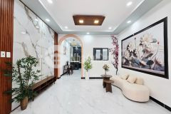 Bán nhà lê văn quới ngang 4m, mới xây, sổ vuông vức hxh 5m