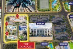 2pn2wc 75,9m² phân khu london view quảng trường metro giá chỉ 4,48 tỷ