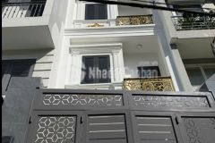 Bán nhà mới 100 1 trệt 3 lầu tại đs9, p. bhh, bình tân