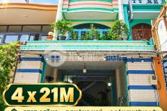 Mặt tiền 4 tầng đường số 1 tên lửa bình tân 4 x 21m giá 17.5 tỷ