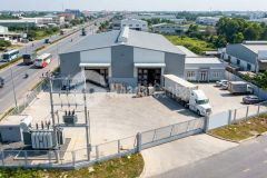 Cho thuê nhà kho 450m2 tại ql1a, sẵn điện 3 pha, giá 22 triệu