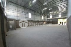 Cho thuê kho 300m sẵn điện 3 pha xây dựng kiên cố kdc hưng phú giá 15 triệu