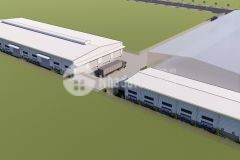Cho thuê kho xưởng 100 tại kcn quang minh, hà nội xe container đỗ cửa