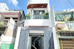 Nhà đẹp 4 tầng hxh gần đường dương bá trạc cầu nguyễn văn cừ q8