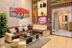 Cho thuê nhà 5 tầng góc mặt đường nguyễn thị định, đông nam cường, tp hd, 6 ngủ
