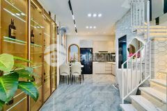 Bán nhà 2 tầng mới full nội thất ở phường an hội tây, tp hồ chí minh phạm văn chiều, an hội tây, hồ