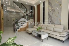 Aeon tân phú nhà 4 tầng mới xây, ngang lớn 4.5m không lộ giới, ô tô đổ cửa chỉ 6đ nhỏ
