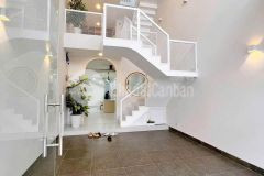 Nhà cho thuê trệt 2 lầu mới đẹp sẵn nội thất vị trí đầu khu hưng phú giá 16 triệu